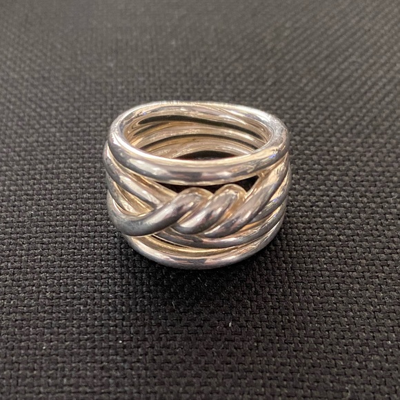 David Yurman Continuance ring. Size 6.5 - Picture 4 of 8